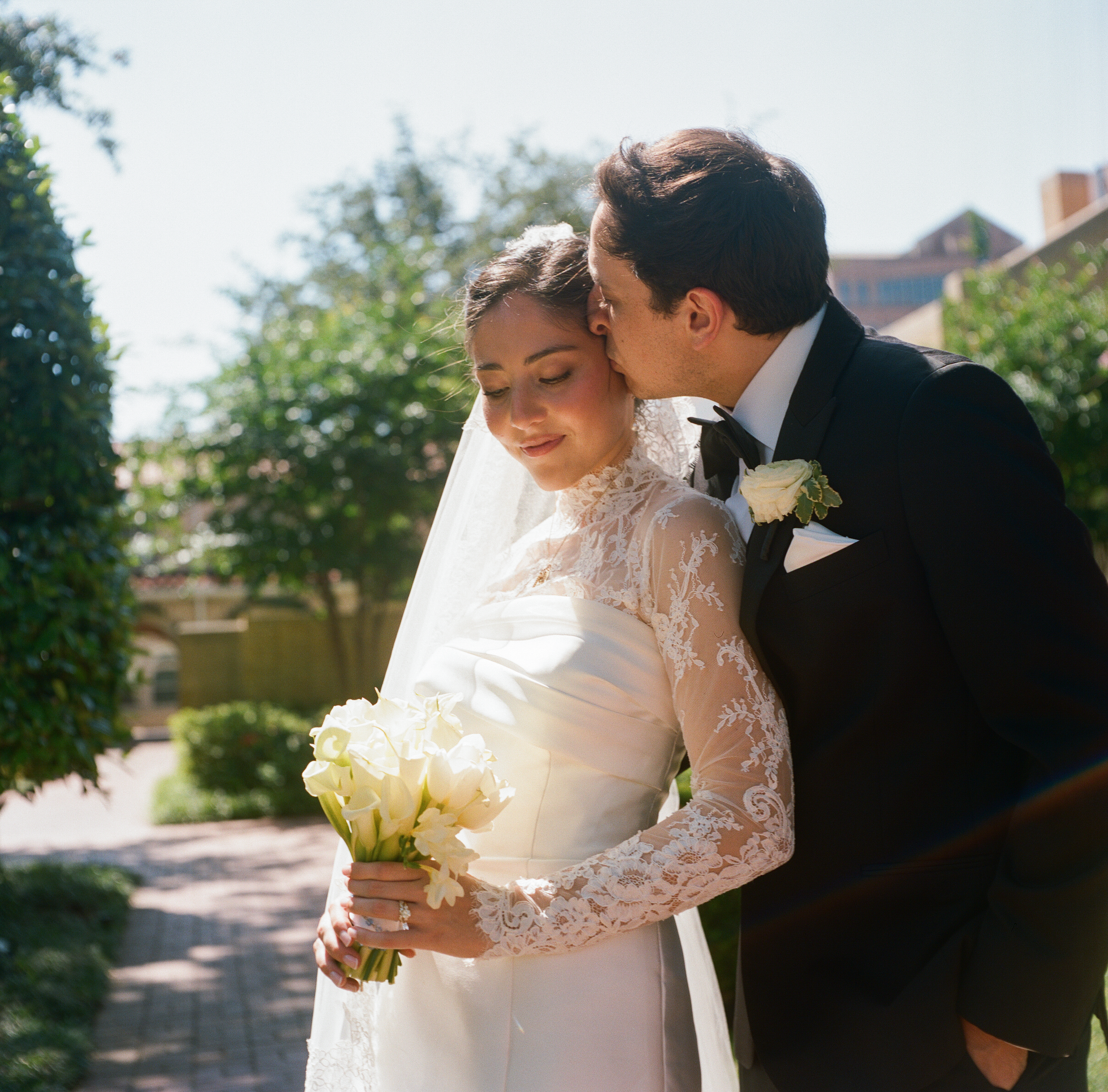 petite calla lily bridal bouquet Dallas
